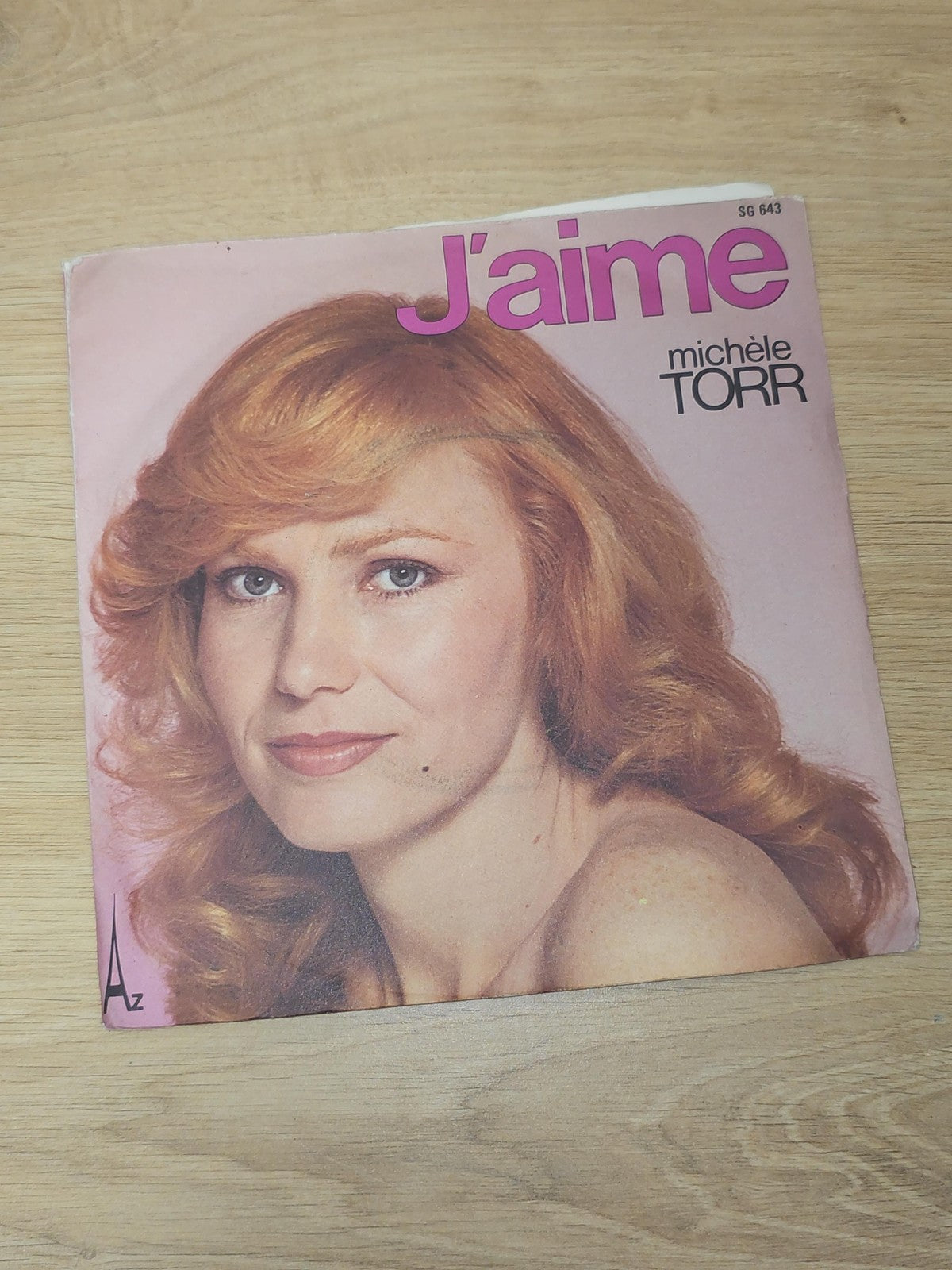 Vinyle 45 tours ancien rétro Michele Torr disque vintage collection musique fran