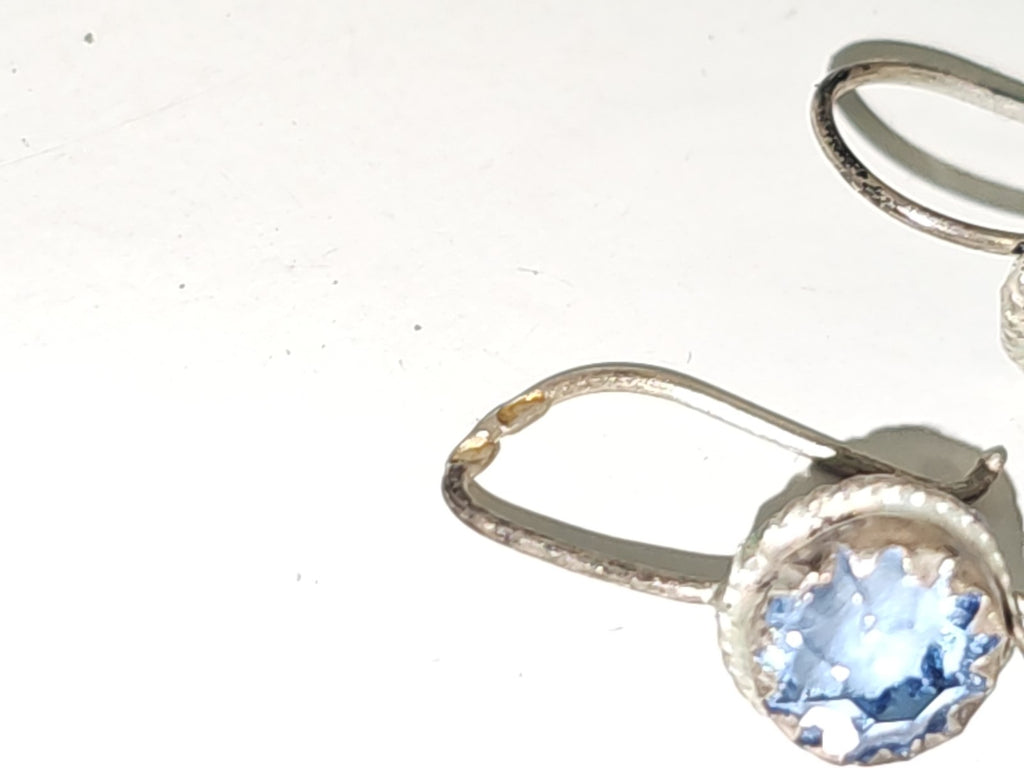 Vintage boucles d?oreilles rétro fantaisie ancienne paire bijou original collect