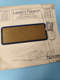 Ancienne enveloppe oblitérée Laureys Frères Paris début XXe philatélie vintage