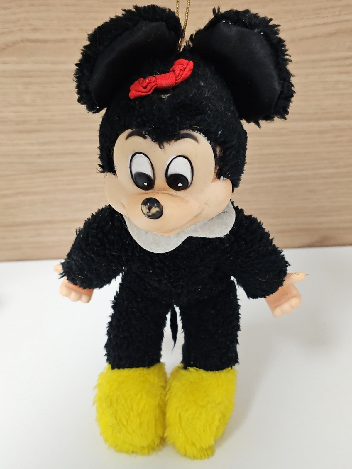 Peluche vintage Disney ancienne Mickey et Minnie Mouse collection rétro d'occasi