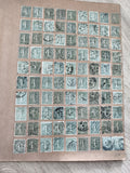Gros lot timbres anciens Marianne 15c oblitérés philatélie étude collection