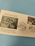 Enveloppe FDC premier jour Crispin et Scapin Honore Daumier Marseille 1966
