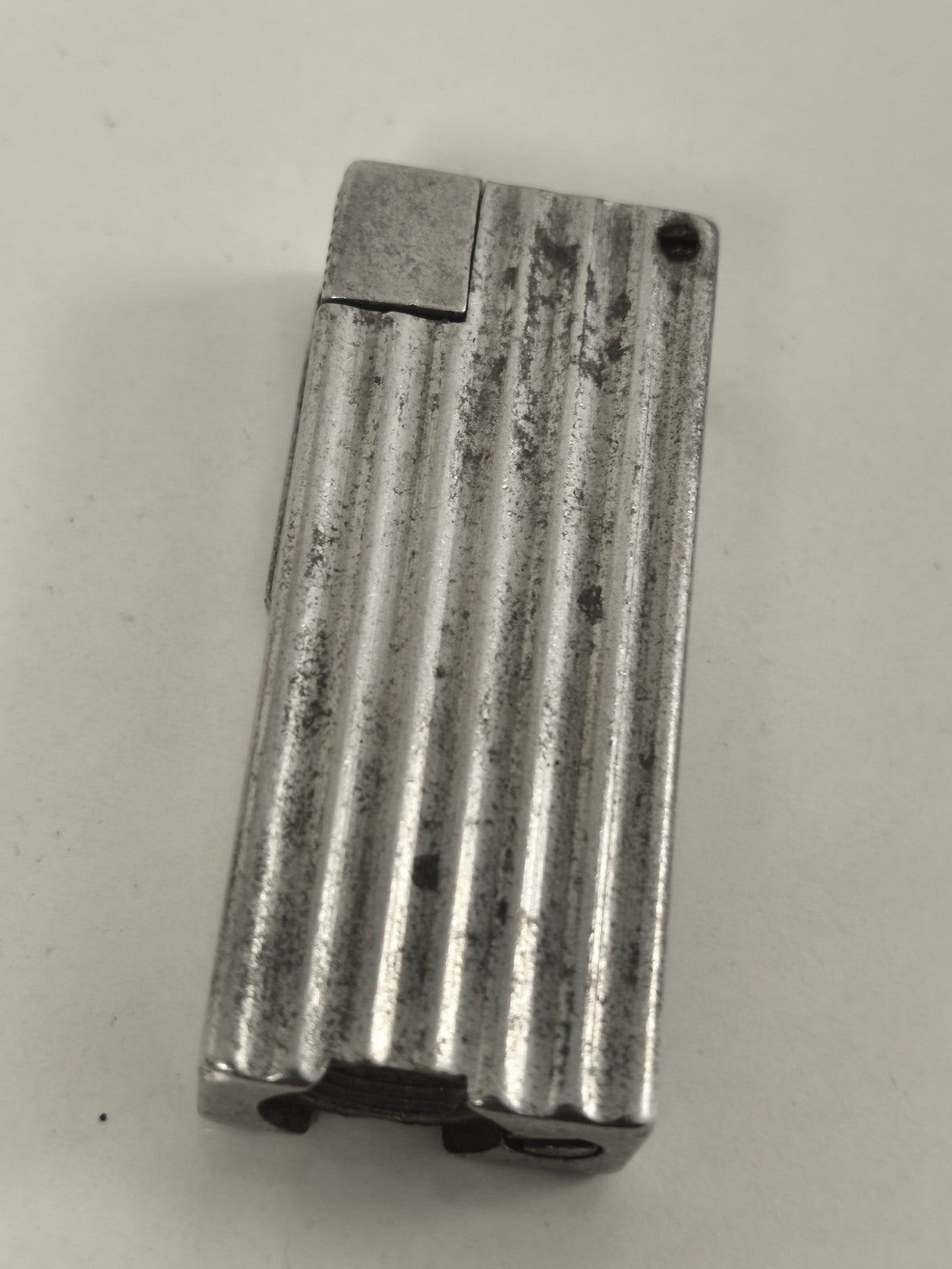 Vintage briquet de collection Quercia Commodore années 1940 ancien rétro rare