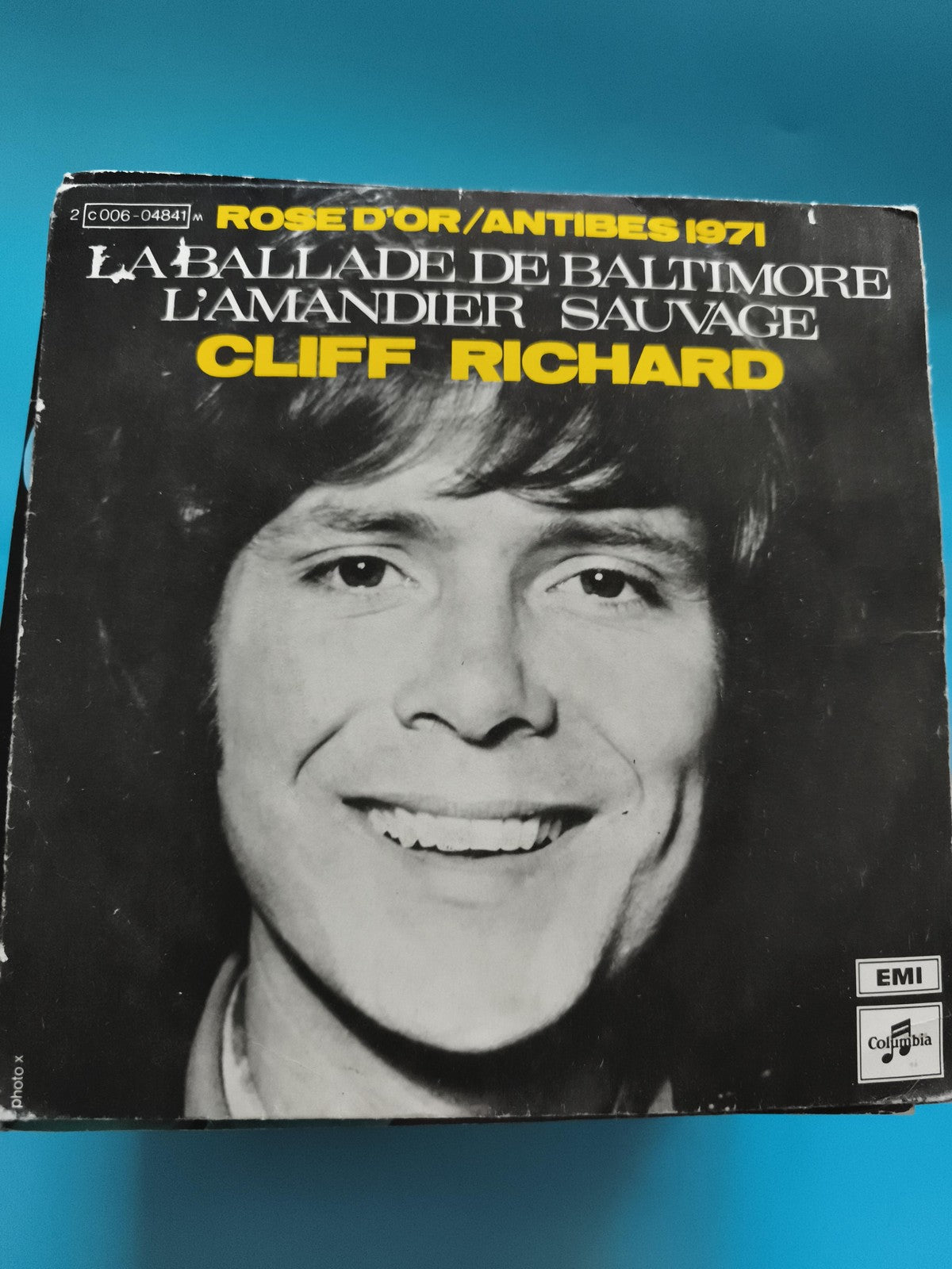 Vinyle 45 tours Cliff Richard La Ballade de Baltimore EMI Columbia 1971