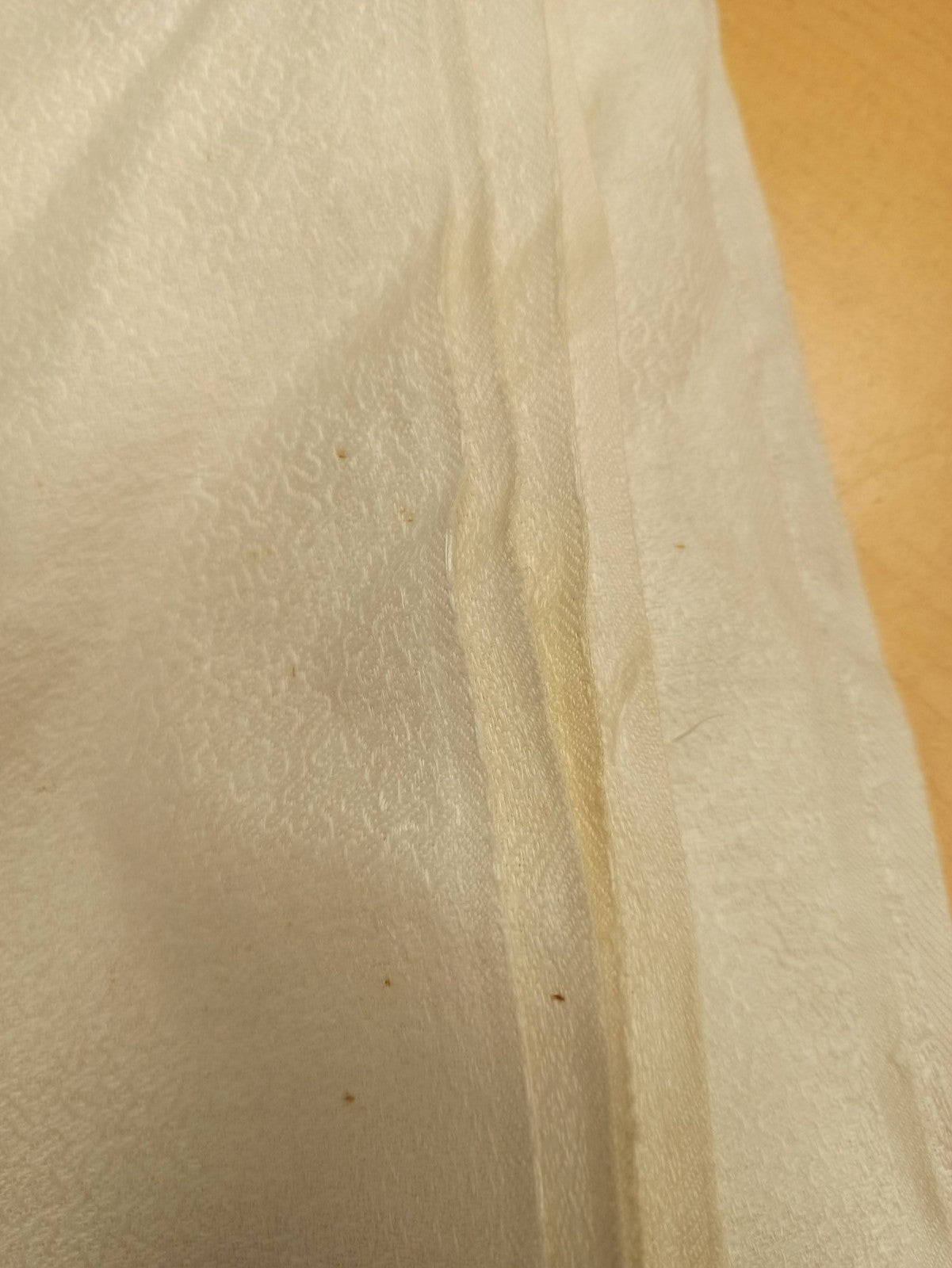 Drap de lit ancien brodé ancres XIXe vintage, linge rétro collection rare