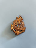 Insigne vintage ancien 4e Régiment Infanterie de Marine militaire collection Fra