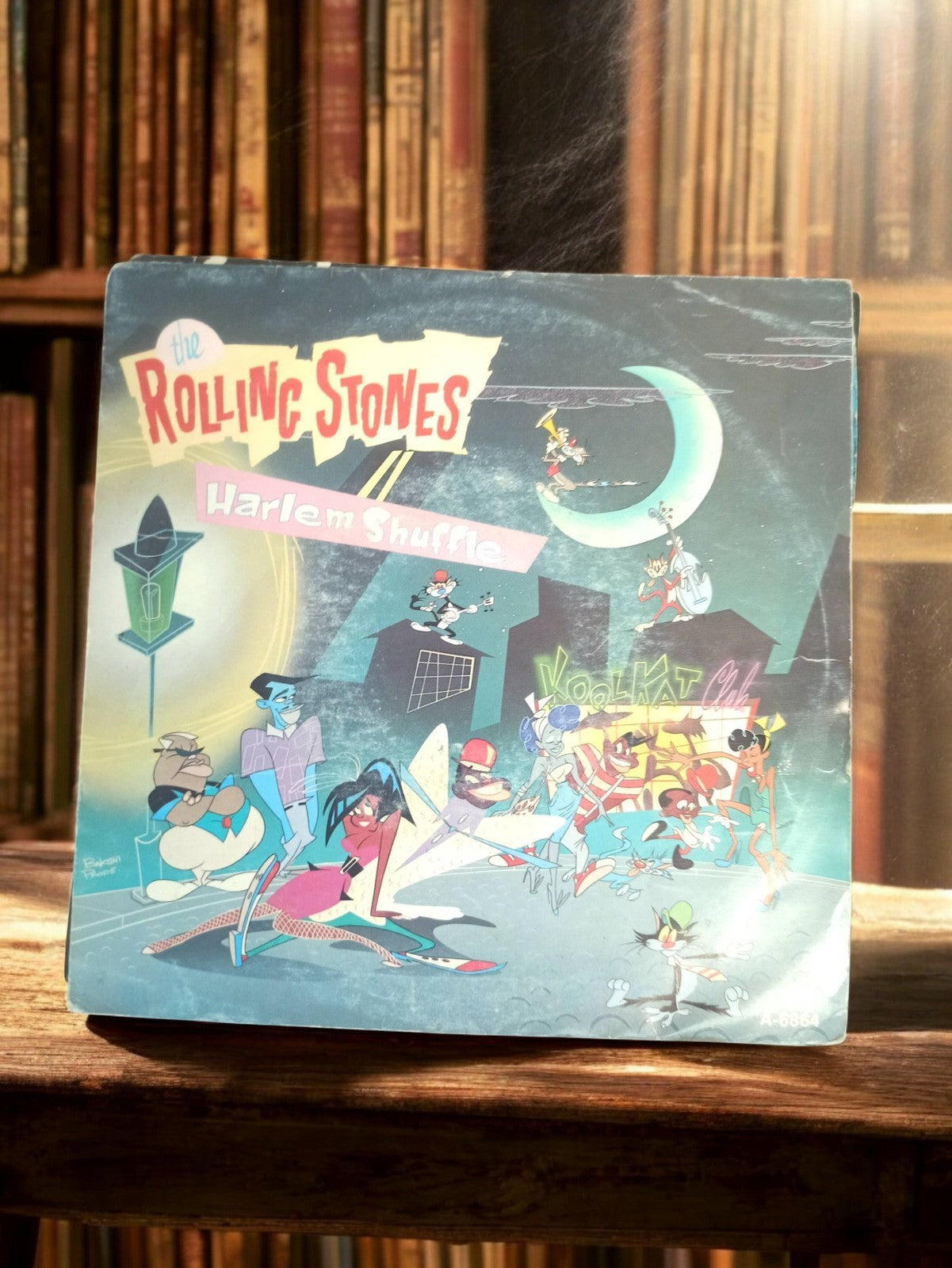 45 tours vinyle The Rolling Stones Harlem Shuffle vintage rétro rock années 80