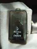 Rare flacon factice parfum ancien Le 3e Homme de Caron grand format vintage déco