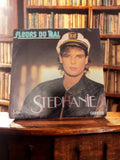 Vinyle 45T Stéphanie Fleurs du Mal Carrere ancien vintage rétro disque
