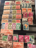 Timbres Vietnam Cong Hoa Buu Chinh lot thématique années 1950-60 philatélie Asie