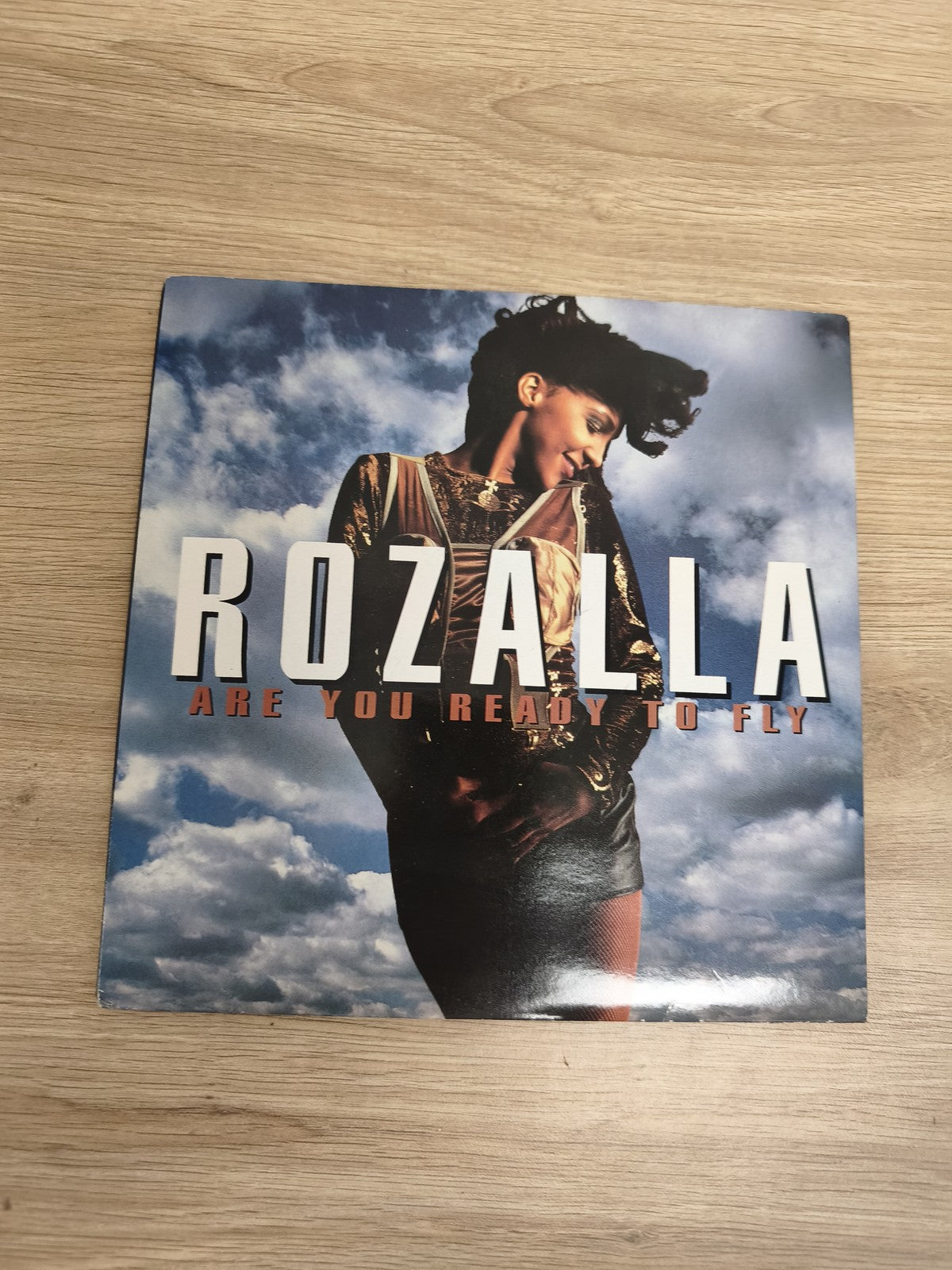Vinyle 45 tours Rozalla "Are You Ready To Fly" pochette couleur ref 2