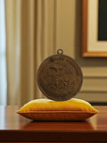 Médaille vintage bélière Internepestate Security, motif marin ancien