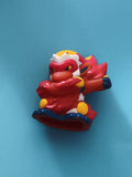 Marionnette doigt Pokémon Landorus figurine rouge jaune bleu finger puppet