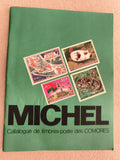 Catalogue timbres-poste Comores MICHEL philatélie couverture verte