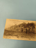 Carte postale ancienne Guerre 1914-18 Nieuport Belgique ruines bombardement