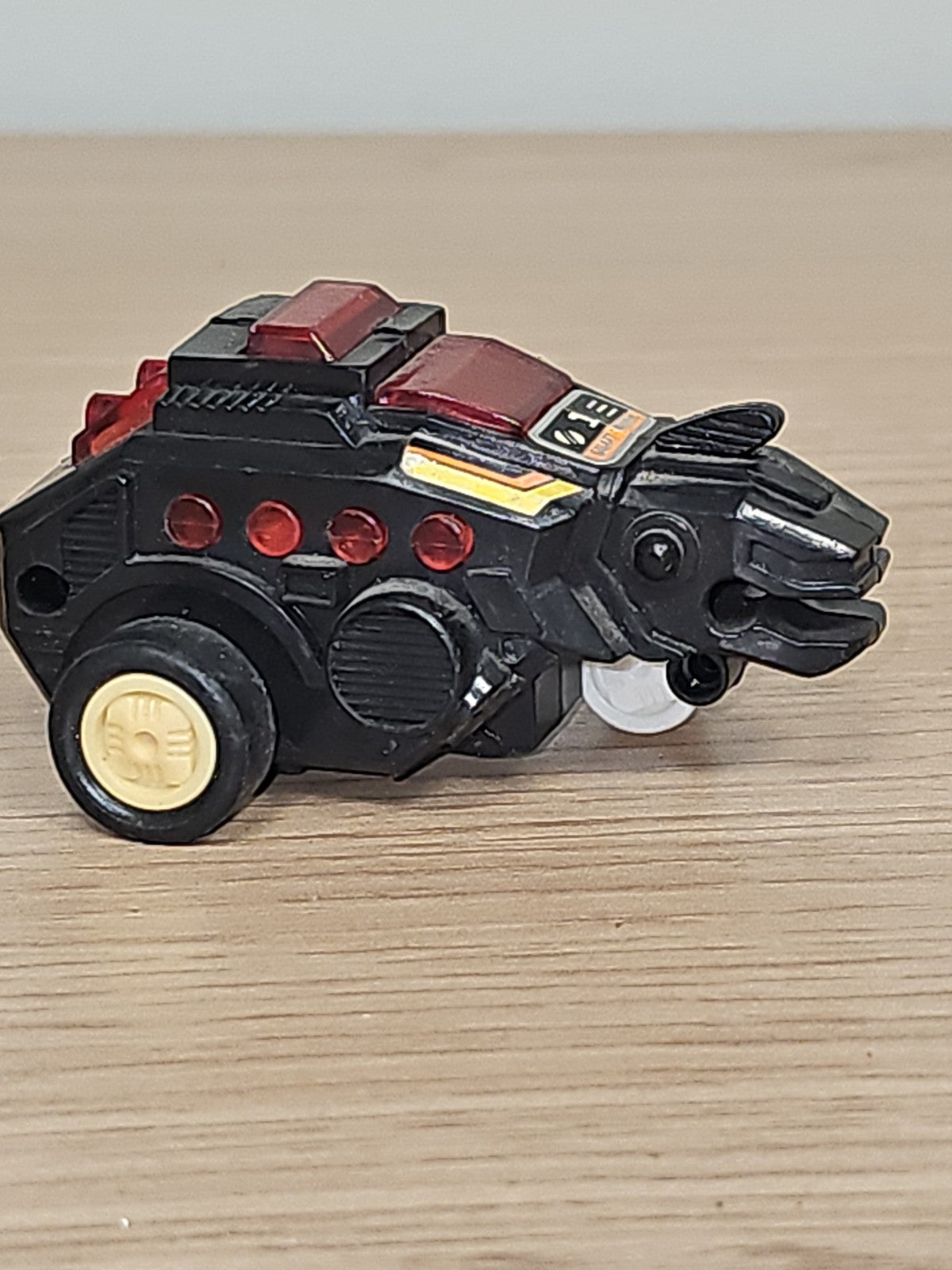 Figurine robot rétro Galaxy Warrior friction étincelles années 80 Zoids rare anc