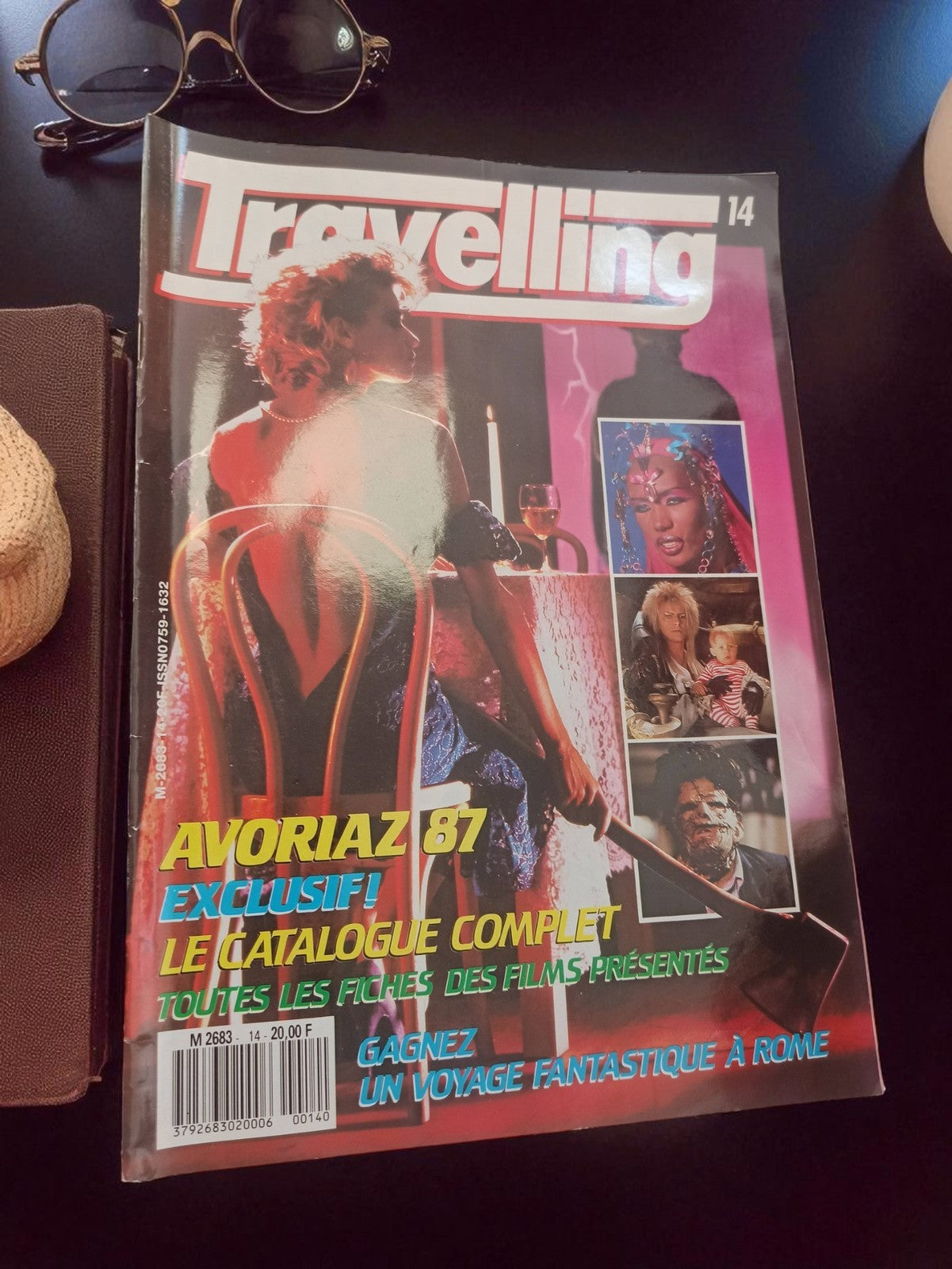 Magazine cinéma Travelling n°14 Avoriaz 87 vintage ancien film rétro