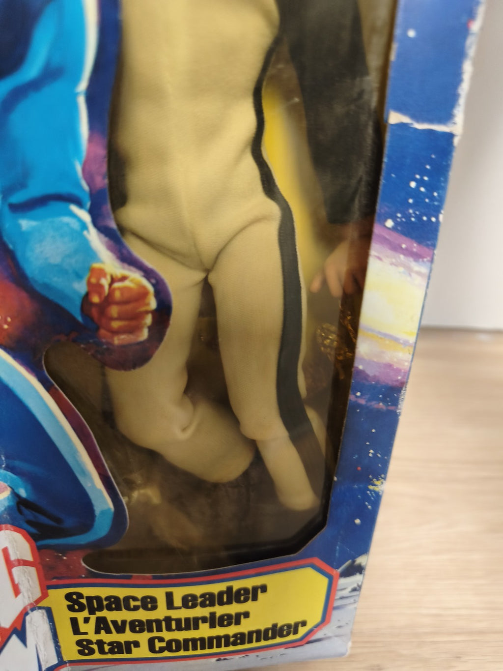 Figurine Big Jim vintage Mattel Space Leader boîte d?origine, collection années
