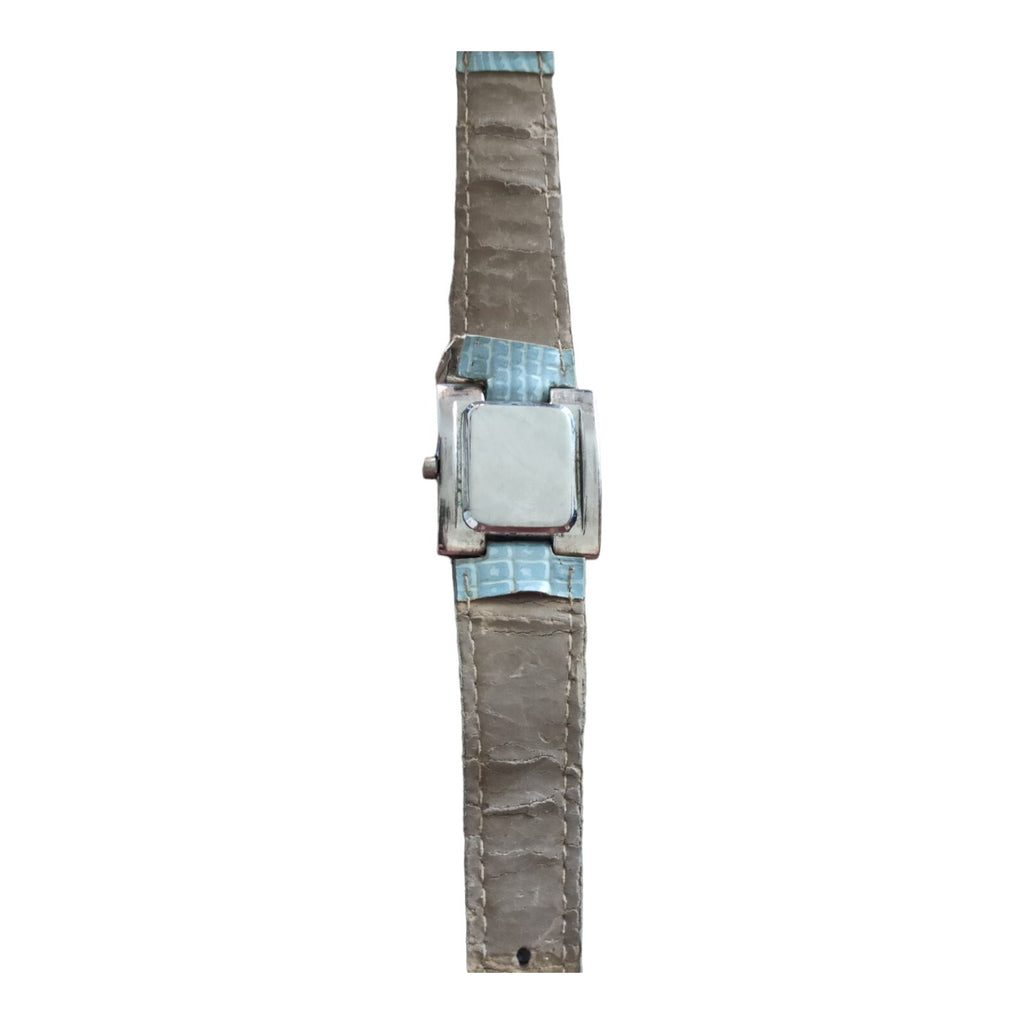 Montre Vintage Cuir Bleu Élégante - Histoire et Style Uniques