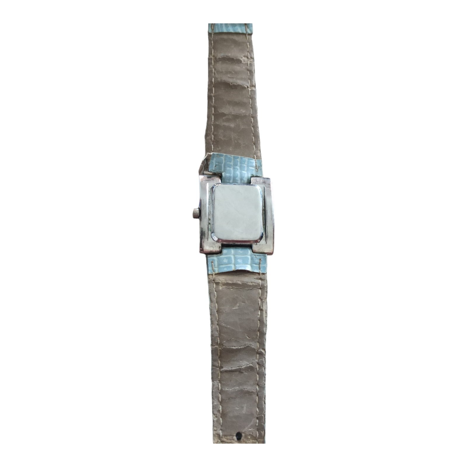 Montre Vintage Cuir Bleu Élégante - Histoire et Style Uniques