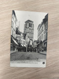 Ancienne carte postale CPA Tonnerre Yonne Église Notre Dame noir et blanc