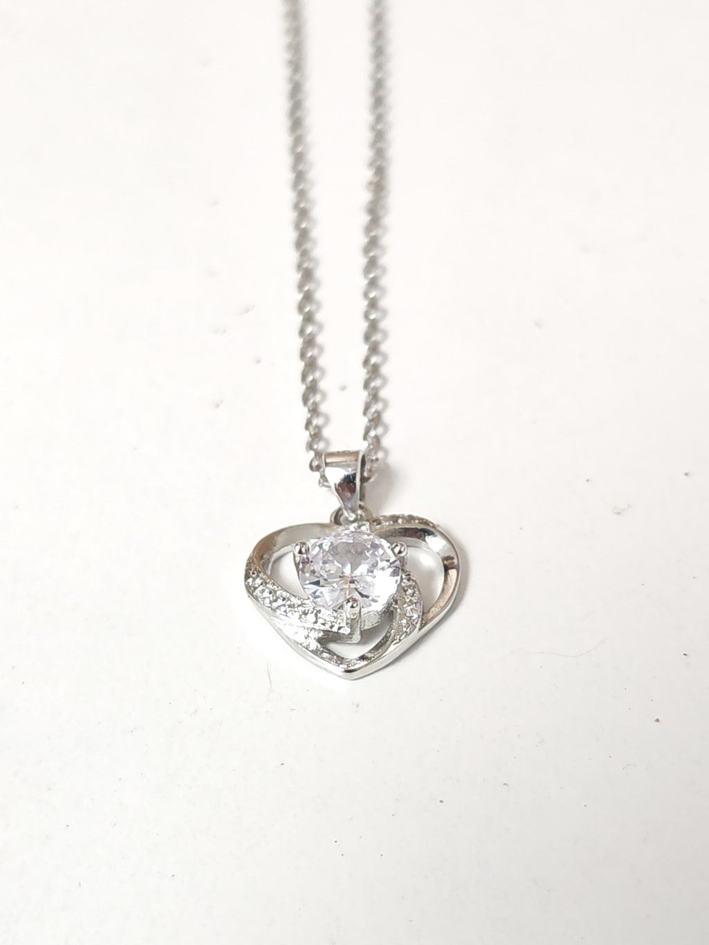 Collier élégant en argent véritable pour femme - Bijou raffiné, occasion soignée