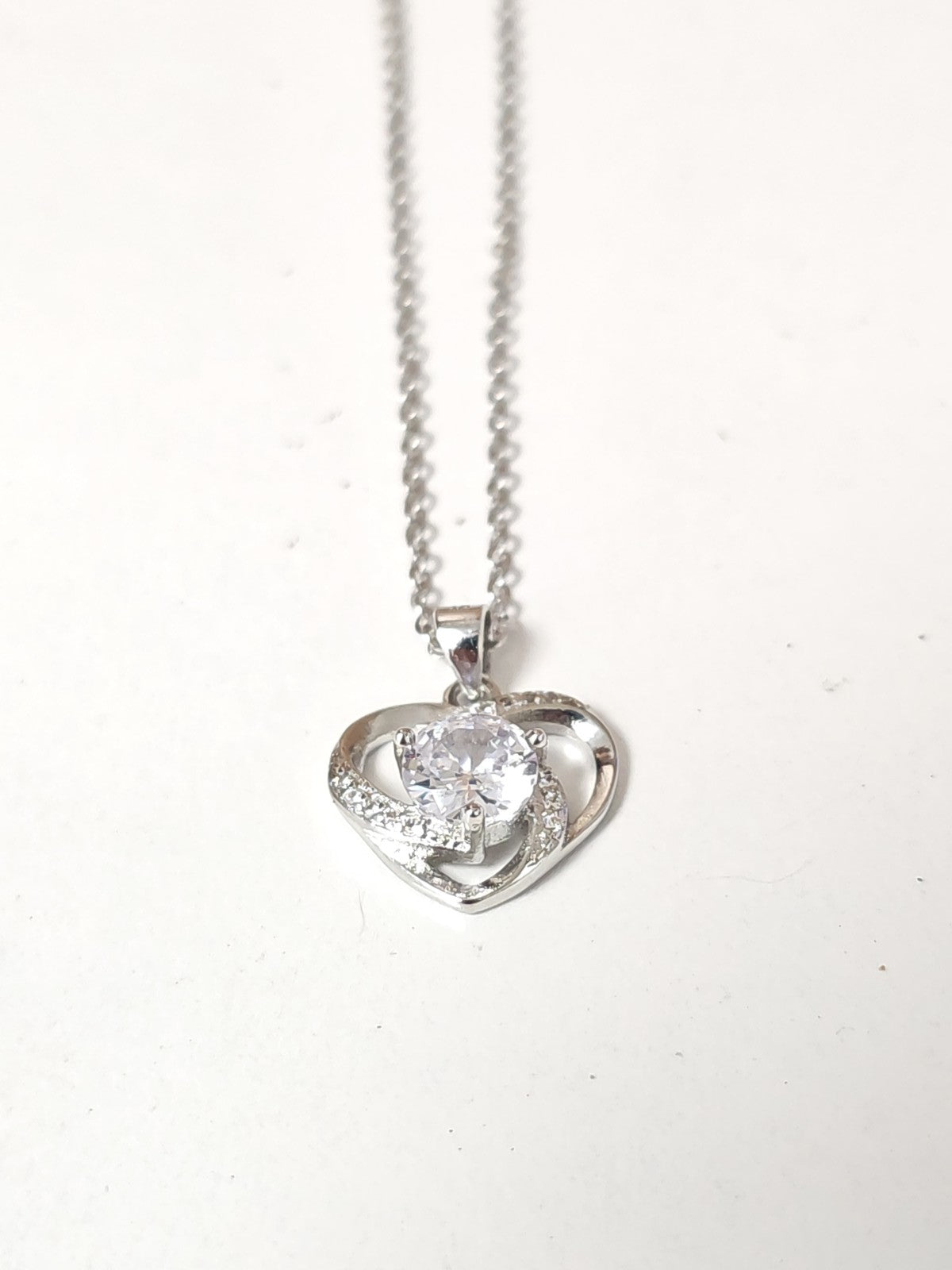Collier élégant en argent véritable pour femme - Bijou raffiné, occasion soignée
