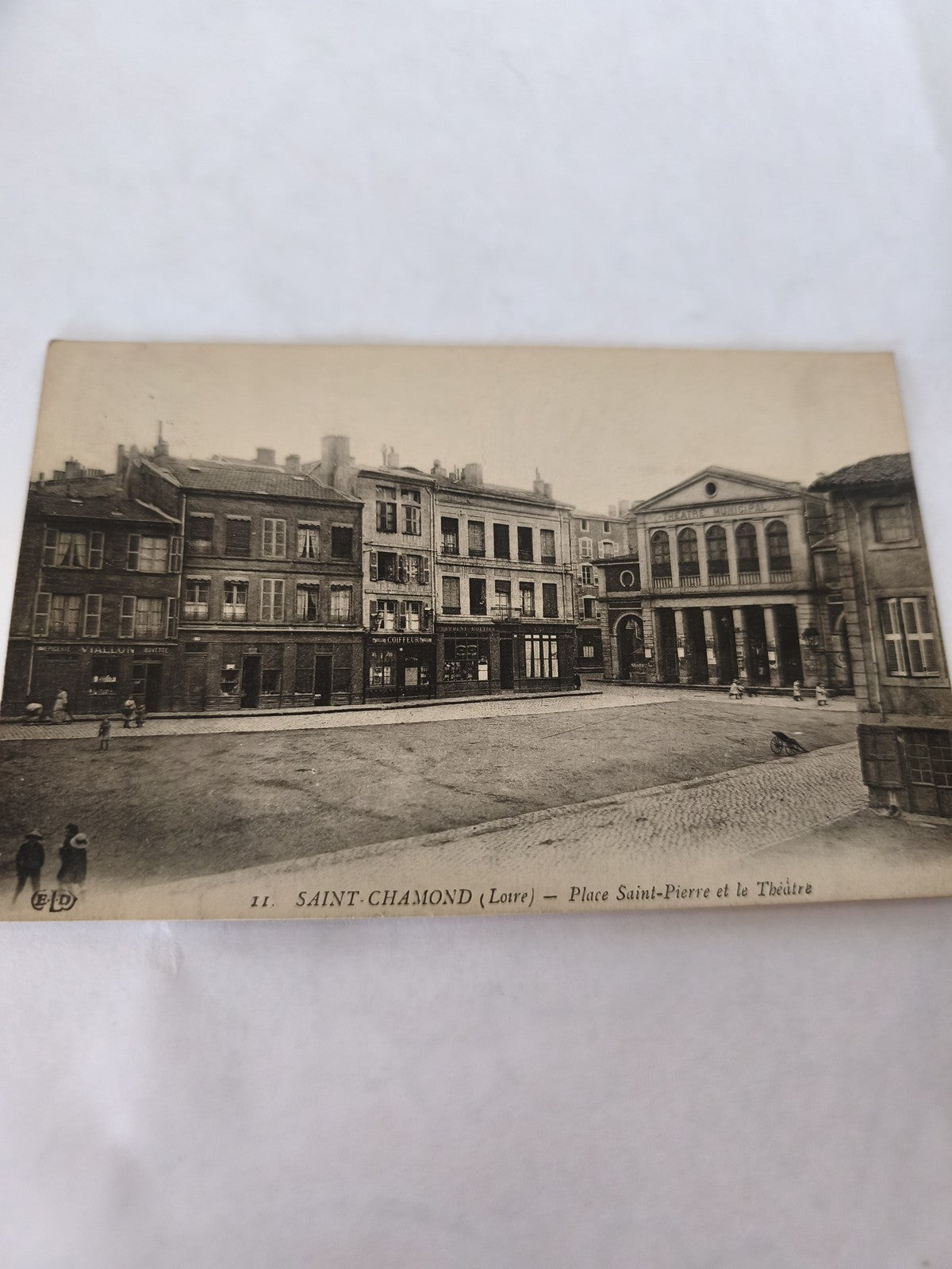 Carte postale ancienne vintage Saint-Chamond, collection rétro France
