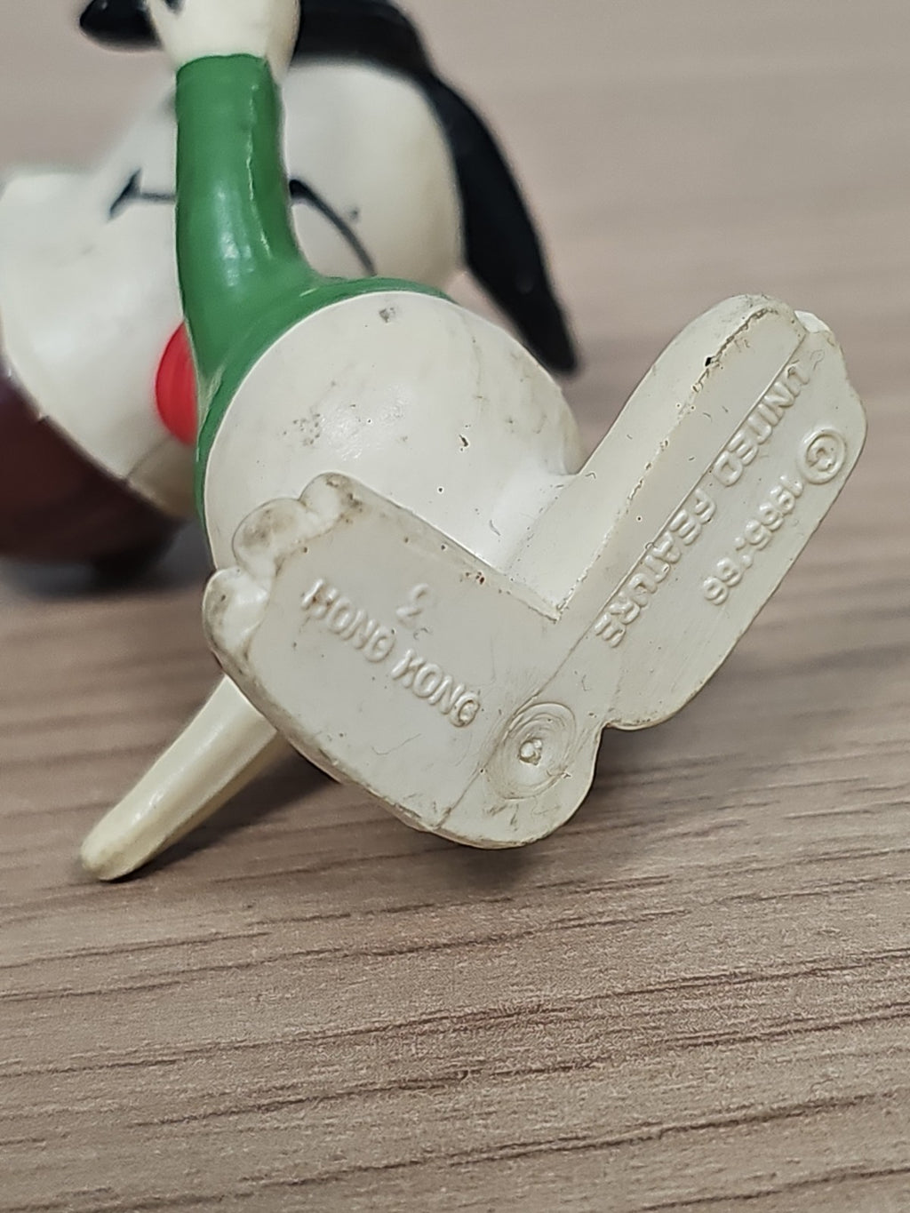 Figurine rétro Snoopy ancienne, jouet vintage Peanuts collection années 80