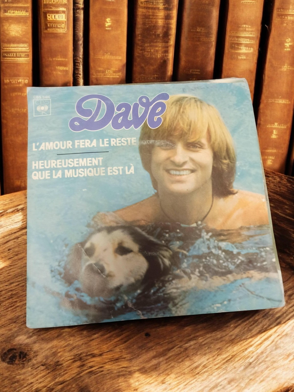 Disque vinyle 45 tours Dave CBS 5186 vintage pochette photo années 70 rétro
