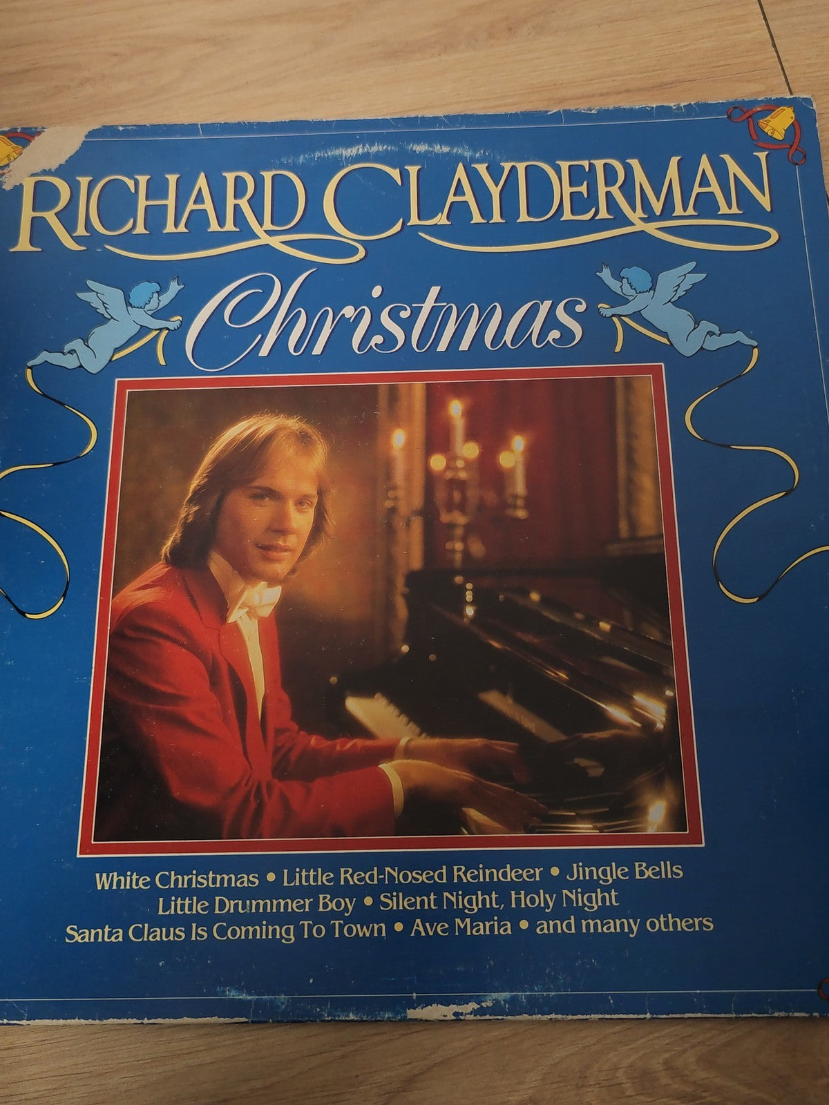 Vinyle 33 tours ancien Richard Clayderman rétro, disque vintage collection piano
