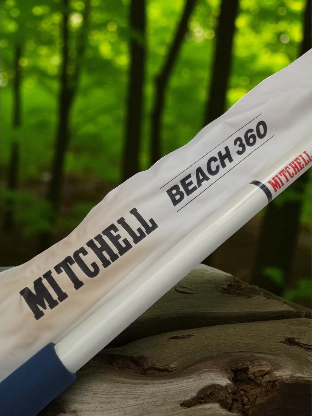 Canne à pêche Mitchell Beach 360 vintage neuve ancien stock magasin