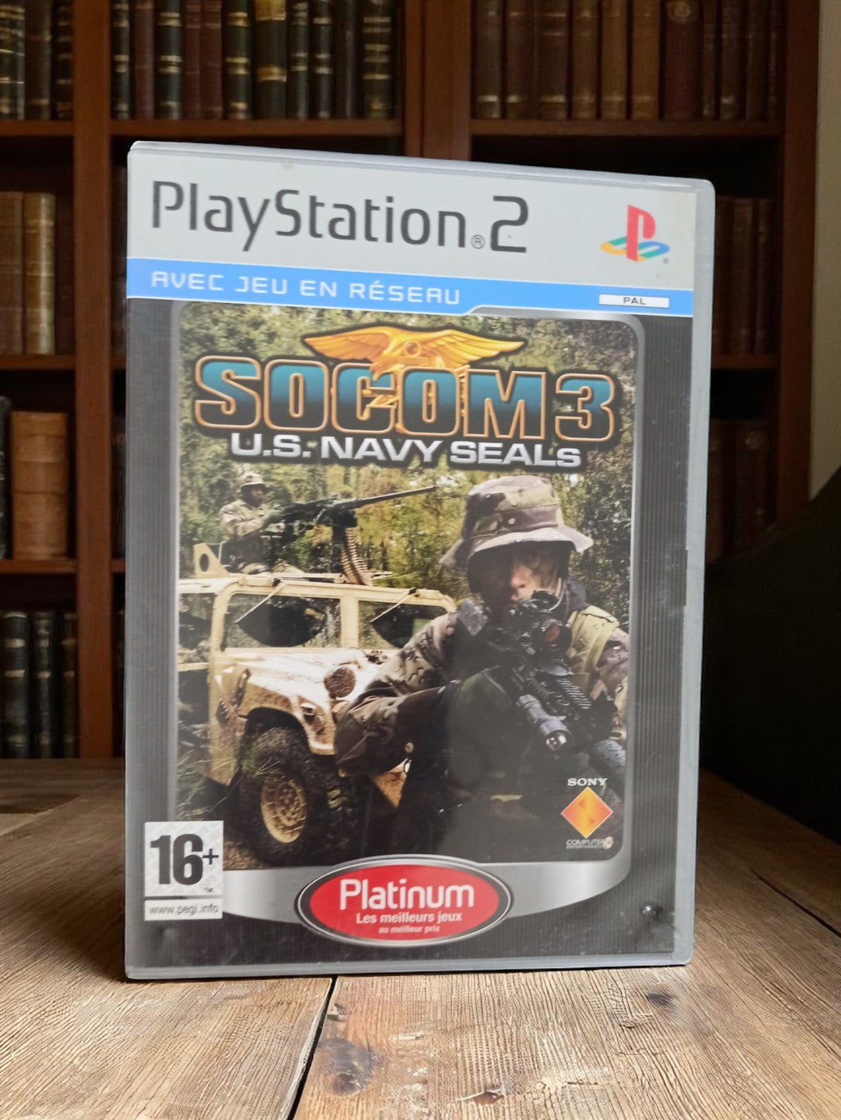Jeu PS2 SOCOM 3 U.S. Navy Seals Platinum complet PlayStation 2 vintage