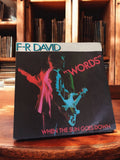Vinyle 45 tours F-R David Words When The Sun Goes Down vintage rétro