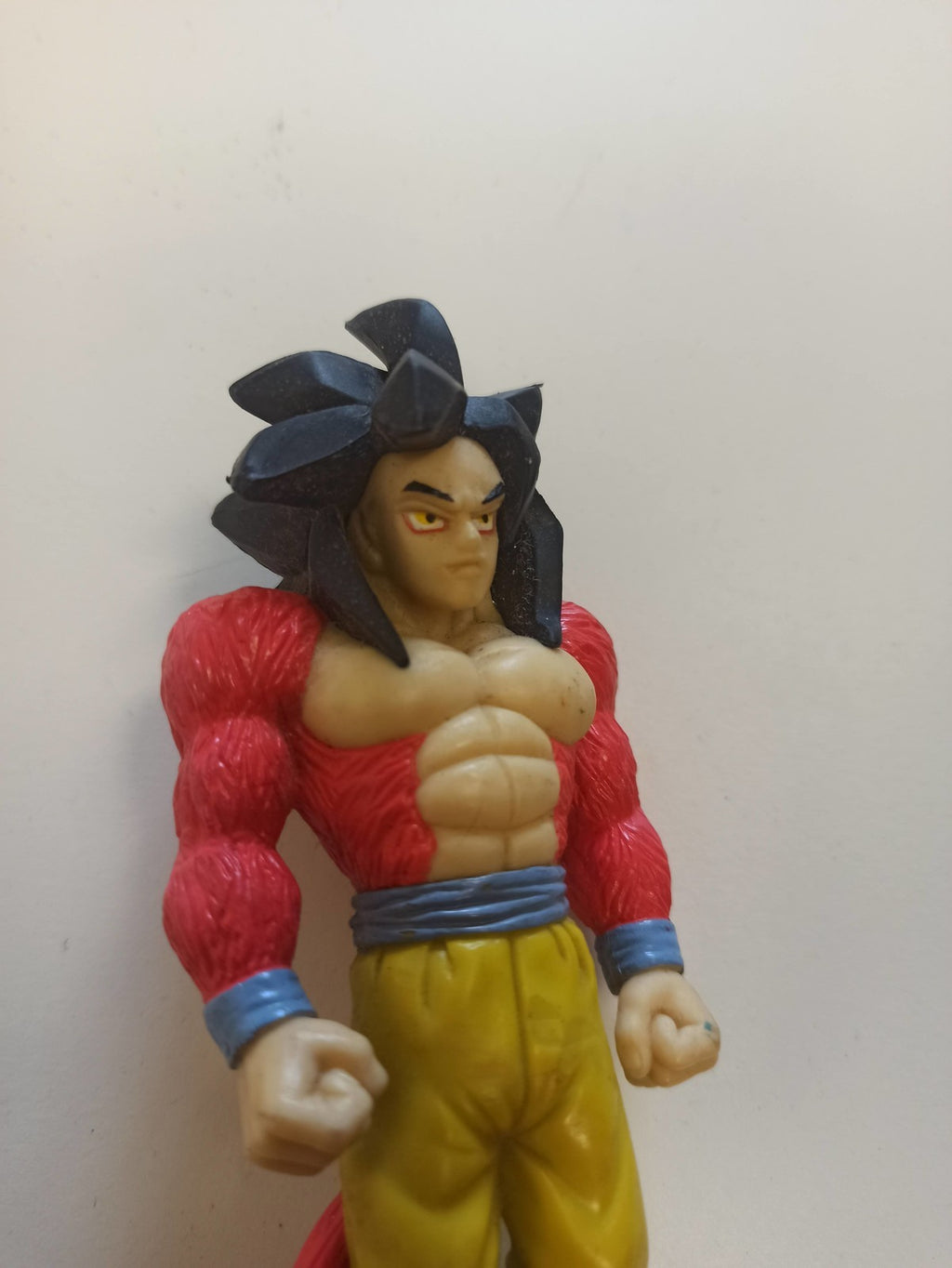 Figurine Dragon Ball GT vintage, Goku SSJ4 rétro, jouet ancien rare