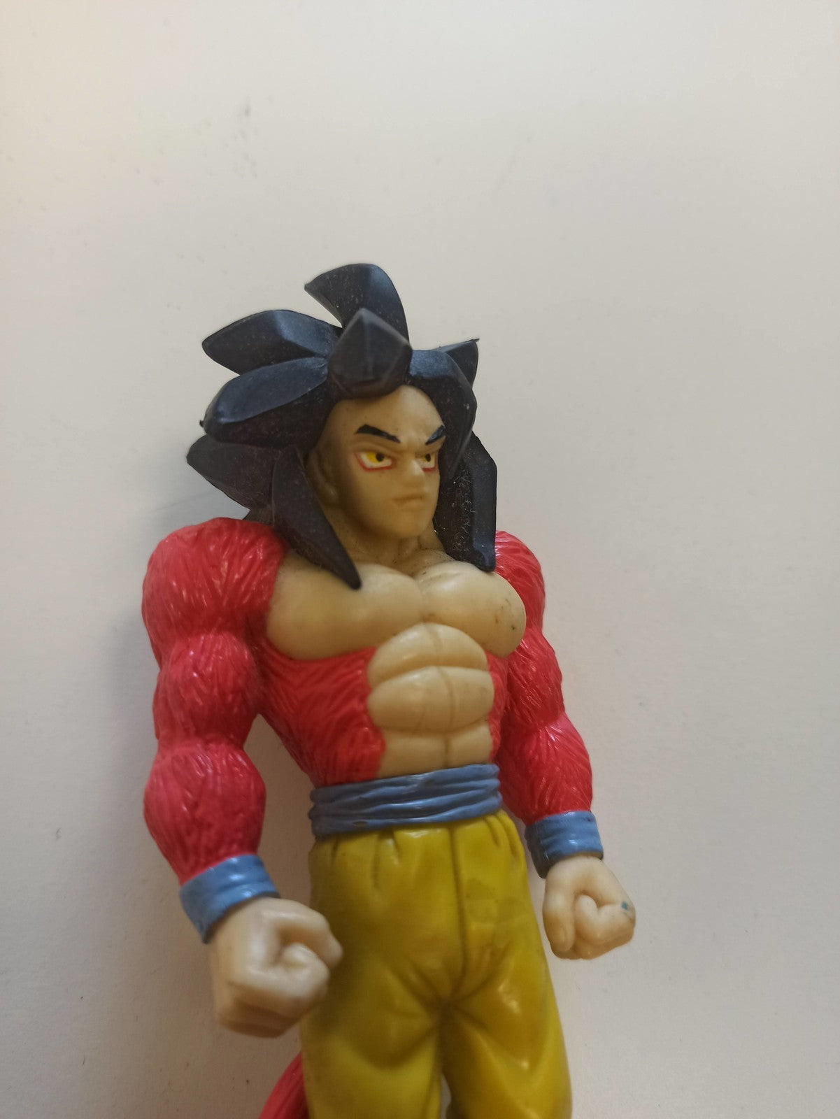 Figurine Dragon Ball GT vintage, Goku SSJ4 rétro, jouet ancien rare