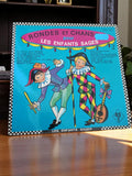 Vinyle 45 tours Rondes et chansons enfants sages vintage pochette illustrée