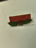 Vintage pin's Peugeot Les 10 Jours Champions, cadeau, feuillage vert (Ref 3)