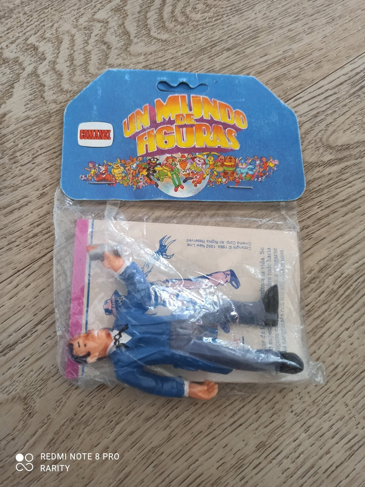 Figurine vintage UN MUNDO DE FIGURAS Comansi homme costume bleu rare