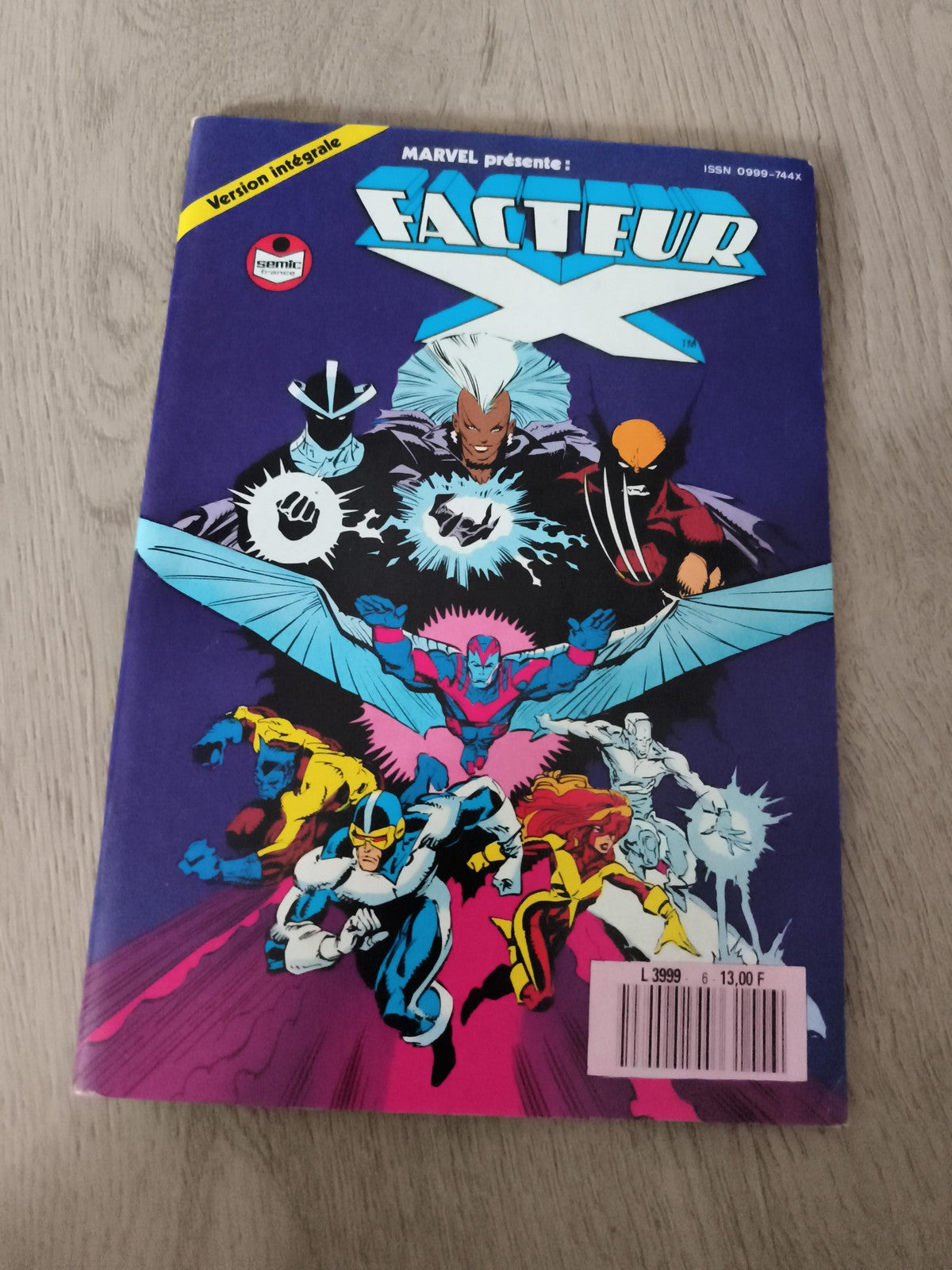 Comic Marvel Facteur X ancien Semic version intégrale France vintage