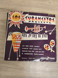 Vinyle 45 tours Los Cubancitos Orquesta pochette illustrée Ducretet Thomson