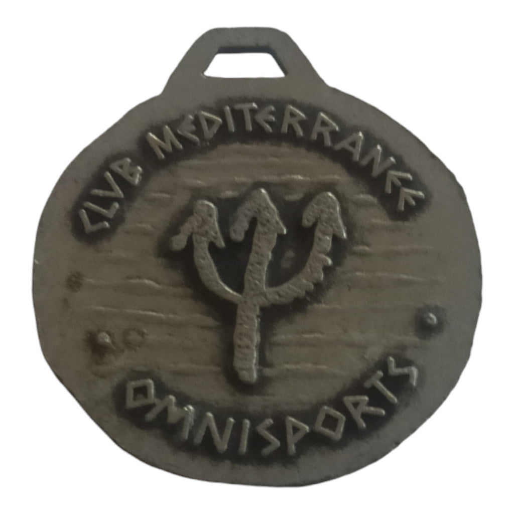 Médaille Mini Club Med vintage, souvenir ancien vacances, Club Med Mini Club