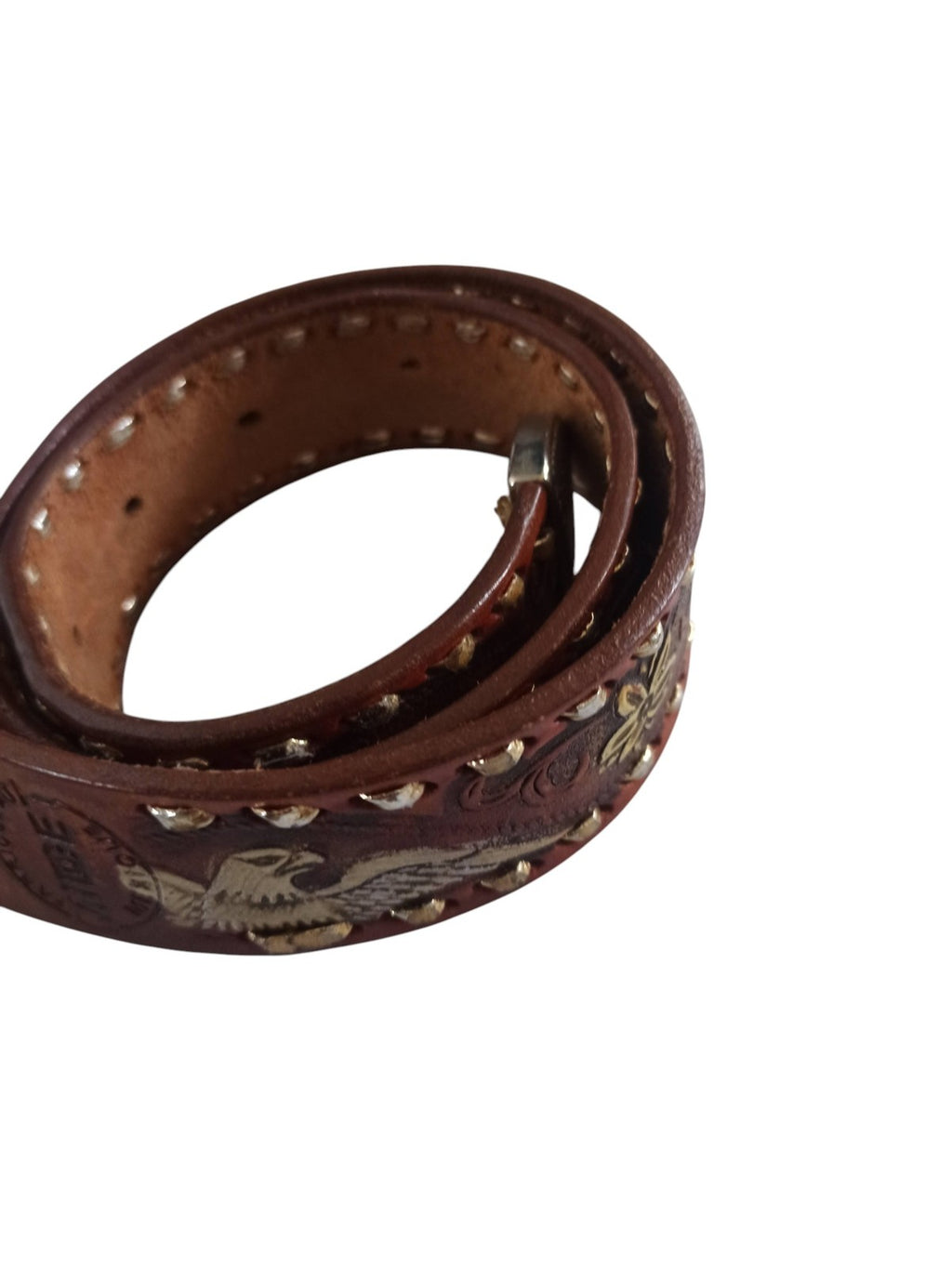 Ceinture en cuir mexicaine vintage marque Mexique