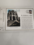 Feuillet philatélique CEF La Cathédrale du Puy oblitéré, Timbre France
