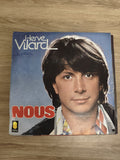 Vinyle 45 tours Hervé Vilard "Nous" pochette signée Disques Trema (Ref 2)