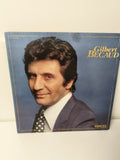 Vinyle 33 tours ancien Gilbert Bécaud disque vintage rétro collection chanson fr