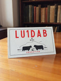 Carte QSL radio amateur LU1DAB vintage Argentine rétro communication
