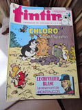Magazine Tintin vintage n°46 1976 Chloro Cubitus Chevalier Blanc rétro