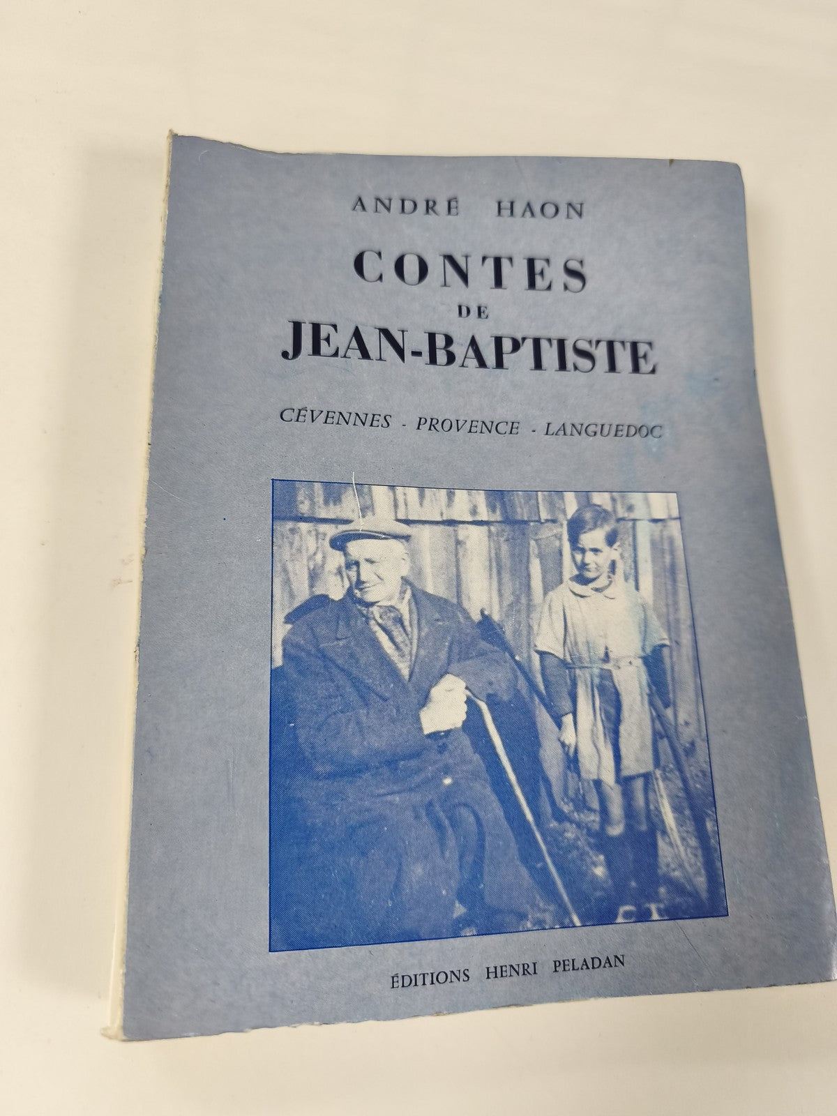 Livre ancien contes Jean Baptiste vintage collection littérature rétro rare