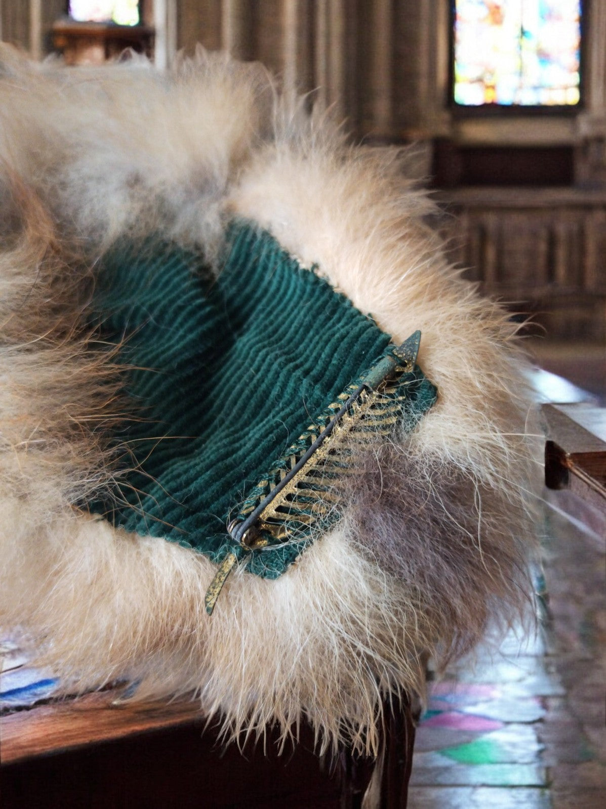 Chapka vintage fourrure véritable brun roux style russe hiver rétro